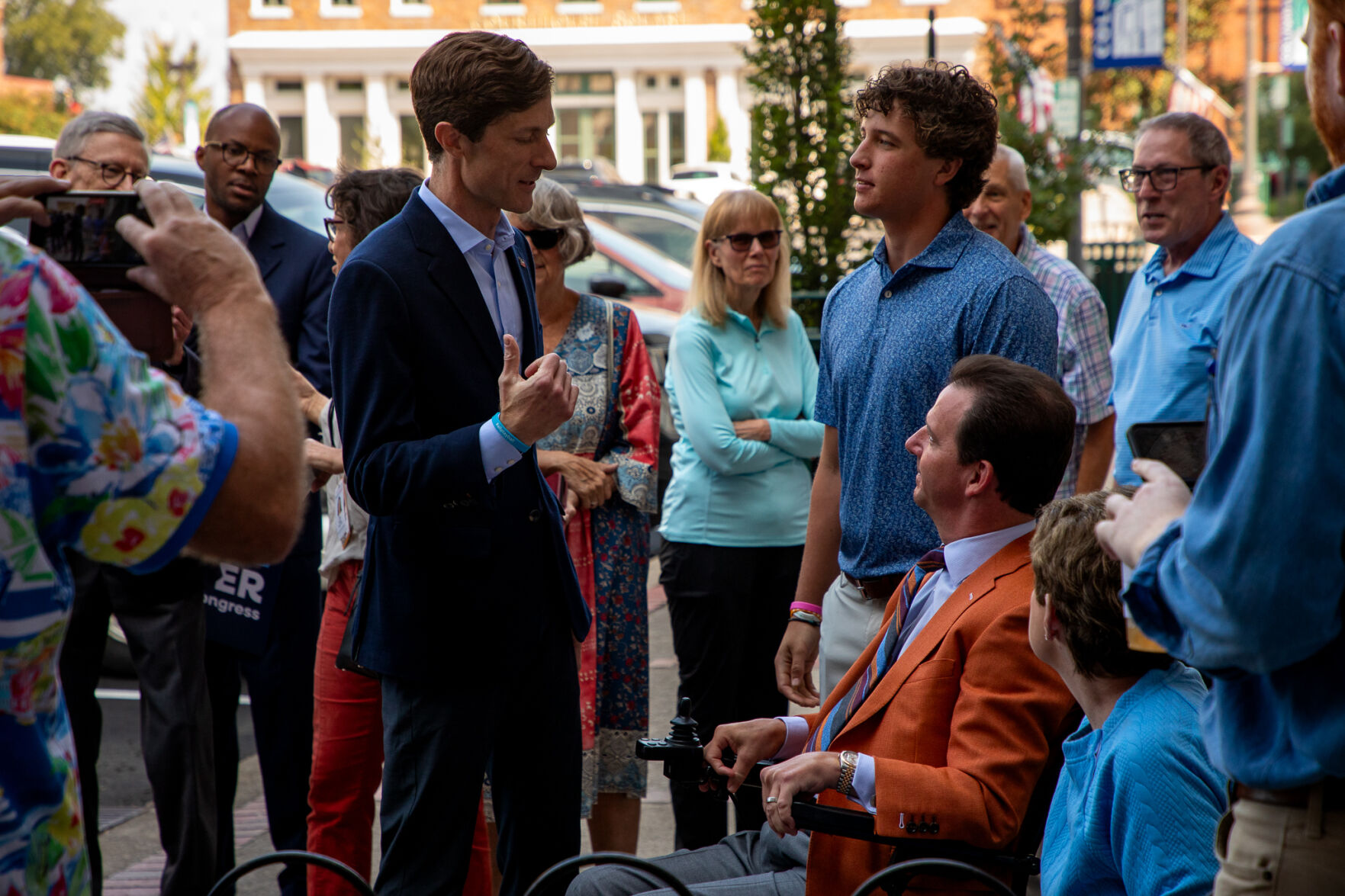 Chaz Molder in downtown Columbia